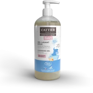 CATTIER - Bébé - Gel Lavant Doux BIO, 500ml