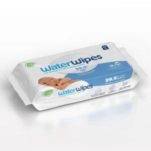 WaterWipes Lingettes Pures à l'eau - 60 lingettes