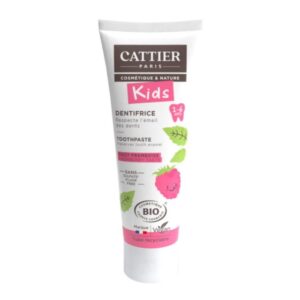 Cattier DENTIFRICE 2 - 6 ANS Goût framboise - Sans fluor