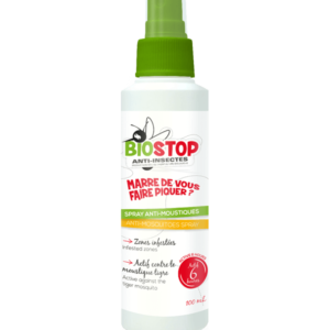 BIOSTOP Spray anti-insectes piqueurs- anti moustique Bio-protecteur