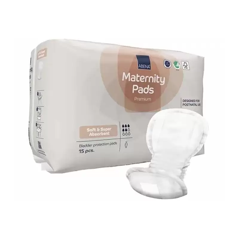 Abena 14 serviettes hygiéniques de maternité - Idyllemarket