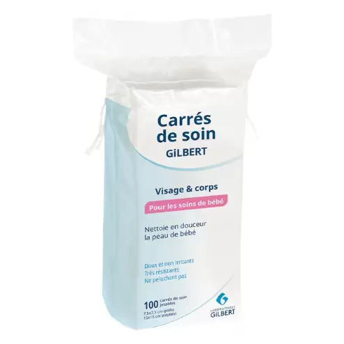 Carrés coton (pads) bébé (180)