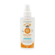 ALPHANOVA SPRAY SOLAIRE BÉBÉ CERTIFIÉE BIO SPF 50