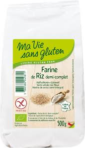 Ma Vie Sans Gluten Farine de Riz Demi-complète 500g