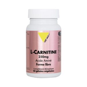 Vital Plus L-Carnitine 250Mg 50 Gélules