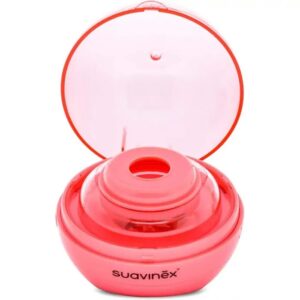 Suavinex Stérilisateur Nomade de sucette Rose