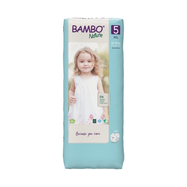 BAMBO NATURE couche bebe taille1 ; 2-4KG 22 Unités - Idyllemarket