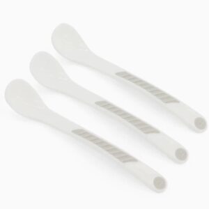 Twistshake Lot de 3 cuillères 4m+ BLANC
