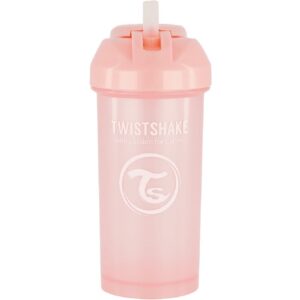 Twistshake Straw Cup 360ml 12+m Pearl Pink