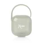 kiokids PORTE-TÉTINE GRIS POUR BÉBÉ