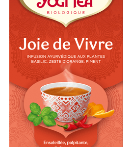 YOGI TEA TISANE LA JOIE DE VIVRE 17X 2G