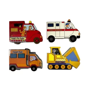 Series Of 4 Board Books : Engines