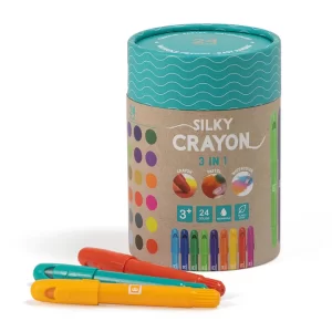 Eurekakids Crayons Pastels 3en1 - 24 Pièces