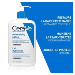 Cerave lait hydratant Peau Sèche à Très Sèche 473ML