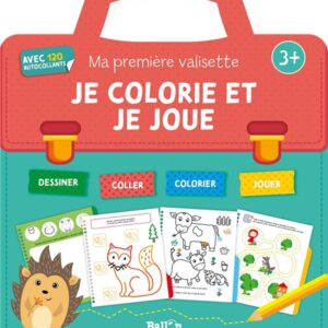 Ma première valisette ; je colorie et je joue +3 ans
