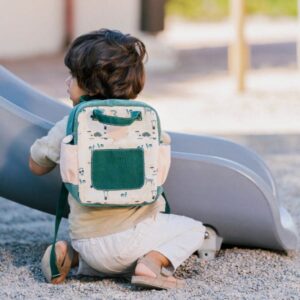 Mini Sac à Dos Enfant Assorti Velours Côtelé Safari Badabulle