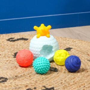 LUDI - BALLE PUZZLE ATOME 6 mois