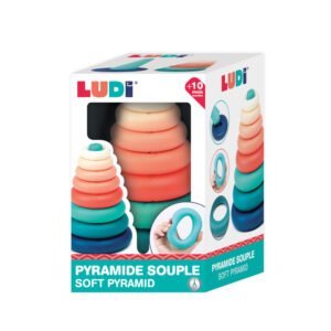 LUDI - Pyramide D'anneaux +10 MOIS