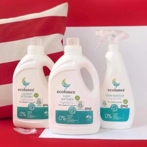 PACK ECONOMIQUE ECOLUNES lessive+ adoucissant + anti tache