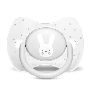 SUAVINEX Sucette Réversible 0 / 6M - Lapin GRIS
