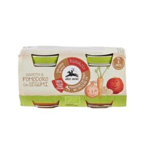 Alce Nero Sauce Tomate avec Légumes 2 unités de 80g.