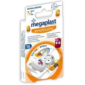 MEGAPLAST PANSEMENT ENFANT TATOU BOÎTE 16