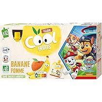 Vitabio Cool Fruits Banane Pomme 12X90G La Pat'Patrouille