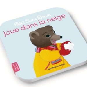 Petit Ours Brun joue dans la neige +6mois