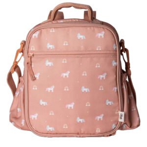 CITRON Sac à Lunch Isotherme avec 2 Porte Bouteilles - Licorne rose