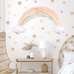 AUTOCOLLANT MURAL ARC EN CIEL
