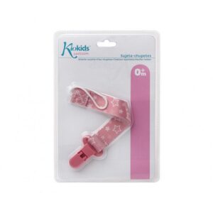 Kiokids Attache Sucette Etoiles ROSE