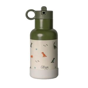 CITRON Gourde Isotherme 350ml avec Code QR - Dino