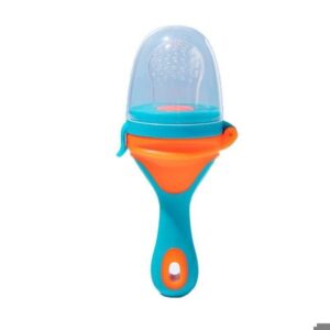 Notre bébé sucette alimentaire fruit et legumes à partir de 12 mois BLEU