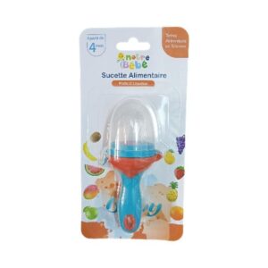 Notre bébé sucette alimentaire fruit et legumes à partir de 4 mois BLEU