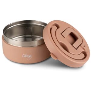 Thermos Alimentaire en Acier Inoxydable 400ml Citron -ROSE BLUSH