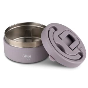 Thermos Alimentaire en Acier Inoxydable 400ml Citron - VIOLET