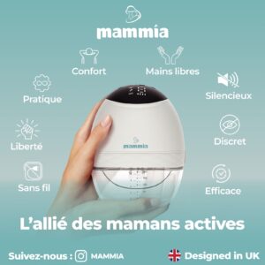 Tire lait main libre 4 modes MAMMIA