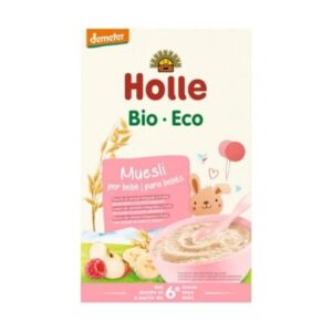 HOLLE Bouillie Bio Céréales Muesli pour bébé Dès 6 mois