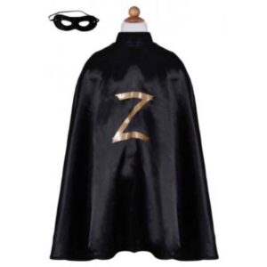déguisements Cape Zorro avec masque 5-6ANS