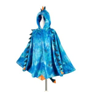 déguisements Cape dragon bleue 4-7 ans