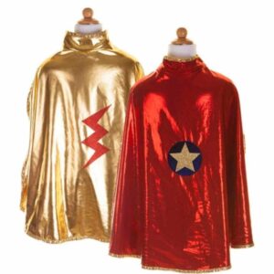 déguisements Cape Super-héros réversible 5 -6 ans