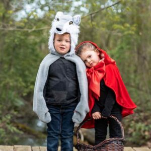 déguisements Cape tête de loup 4-6 ans