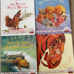 PACK DE 4 LIVRES, Tu me lis une histoire ? 3-6ans