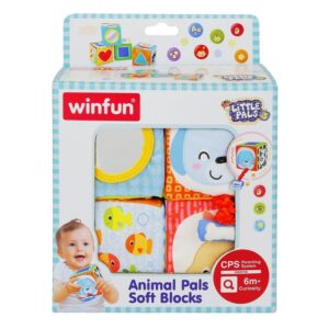 WINFUN Blocs souples Animal Pals +6mois