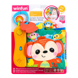 Winfun Livre sensoriel des animaux 3mois
