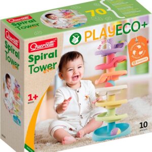 Quercetti Tour spirale dés 1 ans - 10 pièces