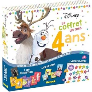 Disney - Le coffret de mes 4 ans - Coffret jeux - Dès 4 ans