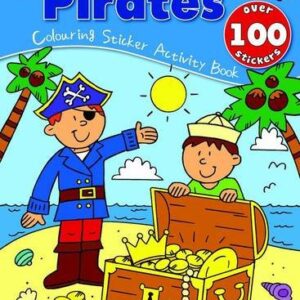 Livre de coloriage, d'autocollants et d'activités Pirates