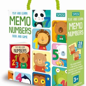 Mémo chiffres : joue et apprends : livre et jeu