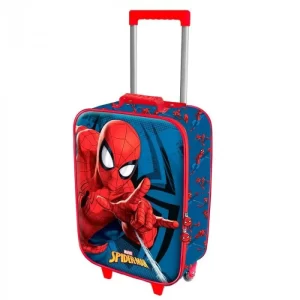 Valise de voyage pour enfant Spiderman Soft 3D